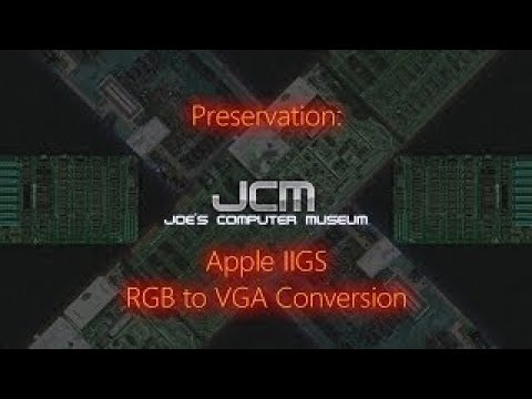 Composite to VGA Converter for Apple II IIe IIc