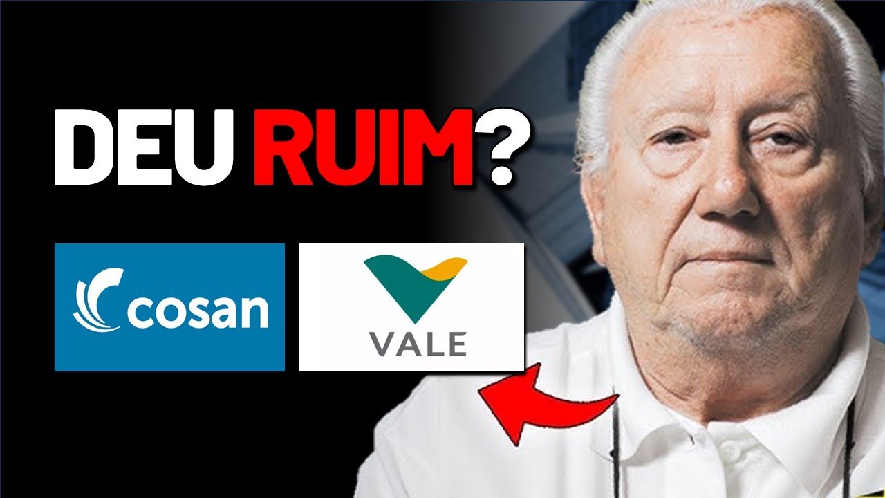 🚨 Cosan (CSAN3) Desabando e Surpresa na VALE (VALE3)? O Que Está Acontecendo?