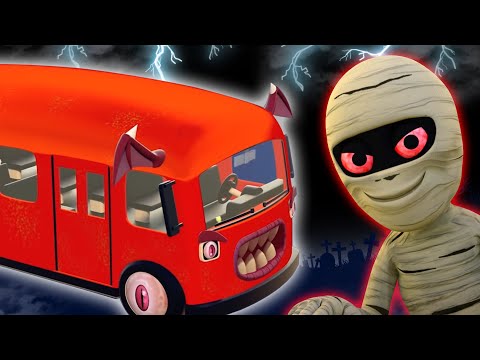 A RODA DO ÔNIBUS RODA RODA DOS MONSTROS NO HALLOWEEN! | Aqui Bebês Cantam
