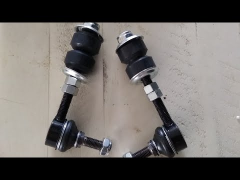 GKtech 240SX and R32 Front Sway Bar Polyurethane End Links (Unboxing)
