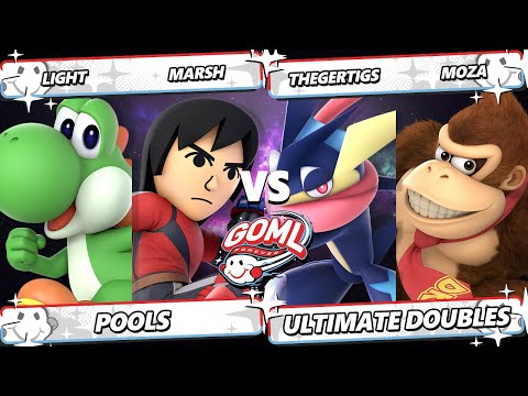 GOML 2025 - Light & Marsh Vs. TheGertigs & MOZA - Smash Ultimate - SSBU