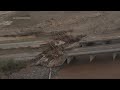 Hurricane Helene Devastation From Above Surveying Tennessee Flood Damage From Helicopter