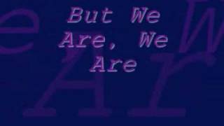 Ana Johnsson We Are With Lyrics