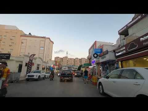 Aouina Cité Wahat To Carrefour La Marsa, Tunisia 🇹🇳 4k