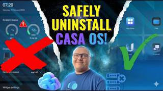 Safely Uninstall CASA OS