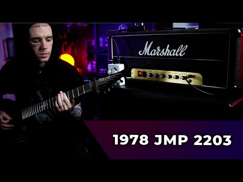 MARSHALL JMP 2203 - LOW TUNED DEMO!