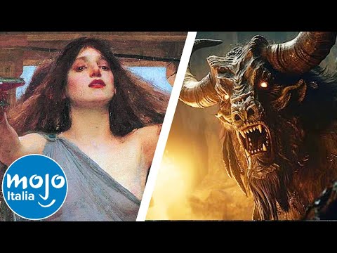 Top 20 MIGLIORI CREATURE MITOLOGICHE... ITALIANE!