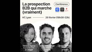 La prospection B2B qui marche (vraiment) - lemlist x H7
