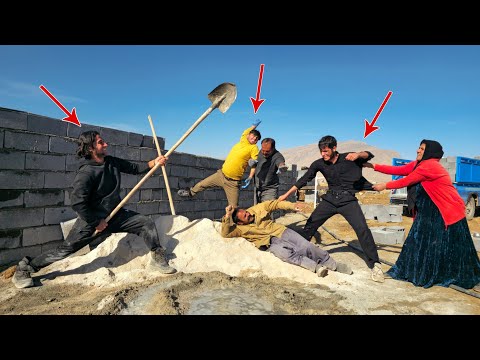 Tat Big Scandal: Habib returned with workers to complete Mr Hassan family farm Yard Walls