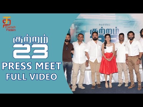 Kuttram 23 Tamil Movie | Press Meet | Arun Vijay | Mahima Nambiar | Thamizh Padam