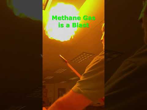 The Combustion of Methane Gas is a Blast