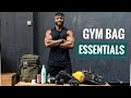TOP GYM BAG ESSENTIALS | MUST HAVES (Bodybuilding & CrossFit)