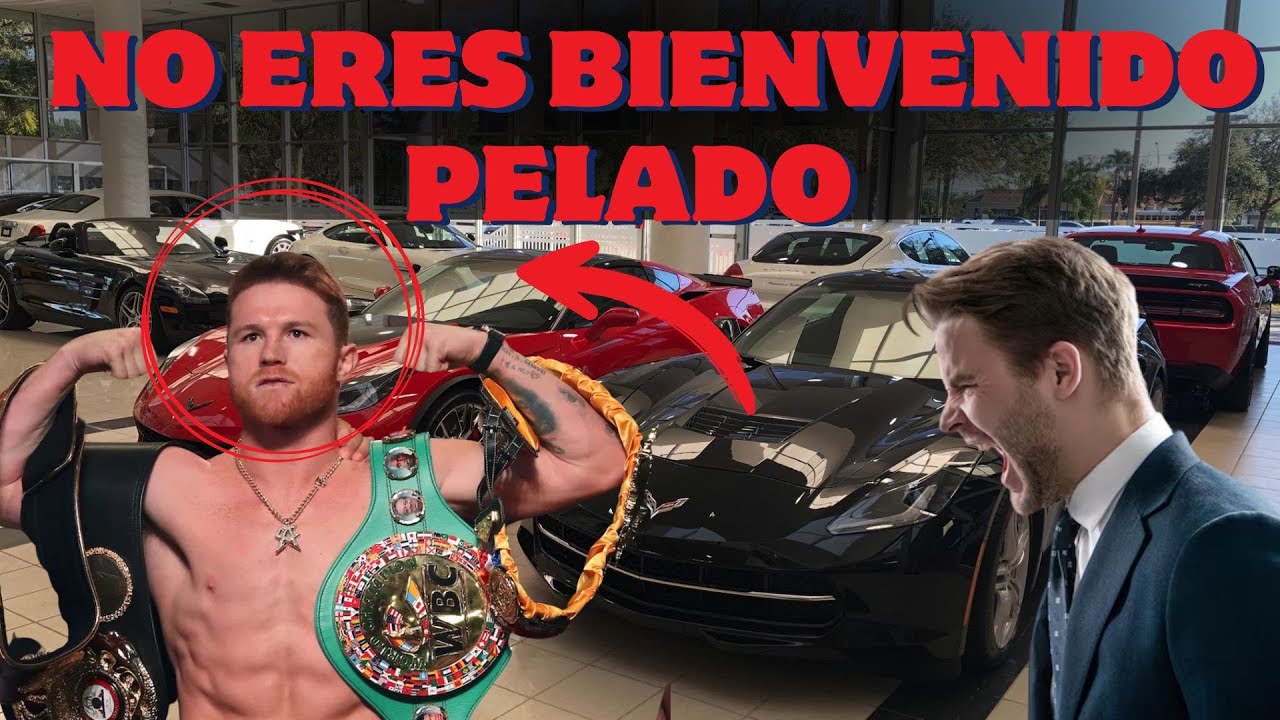 ¡IMPACTANTE! VENDEDOR HUMILLA a CANELO en FERRARI de POLANCO: Su REACCIÓN SORPRENDIÓ a TODOS