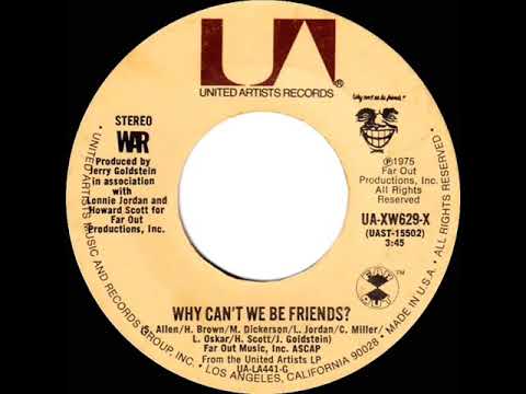 1975 HITS ARCHIVE: Why Can’t We Be Friends? - War (stereo 45)