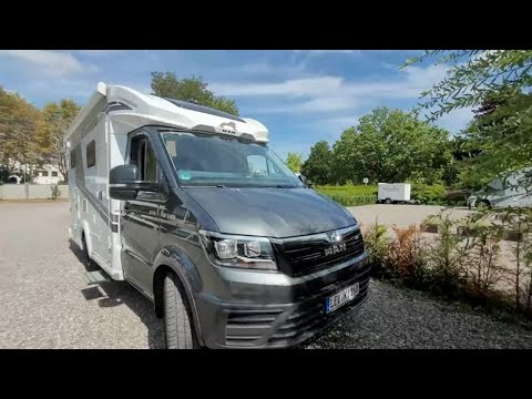 Mein Nachbar zeigt uns sein Fahrzeug! | Erfahrungen mit dem Knaus VAN TI Plus auf MAN. | #campertobi