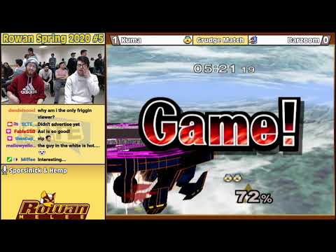 Rowan Versus: Kuma (Sheik) Vs. Barzoom (Falco) - Grudge Match