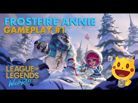 Frostfire Annie skin full gameplay | Wild Rift