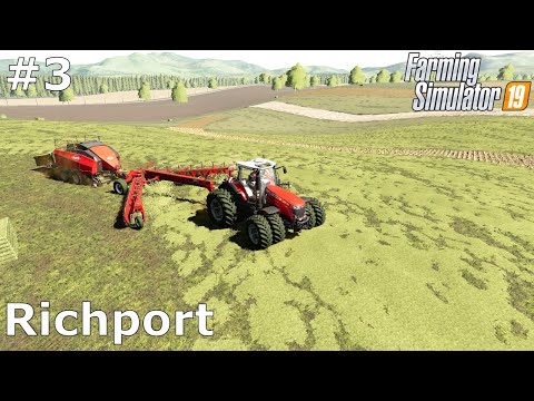 Buying cows!!! Richport #3 Farming Simulator 19 Timelapse