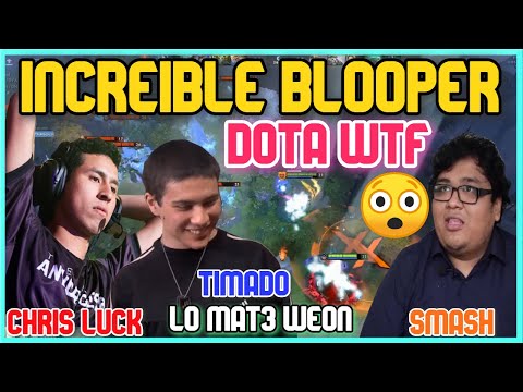 TREMENDO BLOOPER TIMADO, CHRIS LUCK, SMASH, USH VS DARKMAGO EN RANKED DOTA 2 PRO