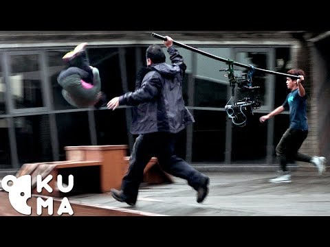 Doing Parkour/Freerunning for a Shoe Commercial🏃