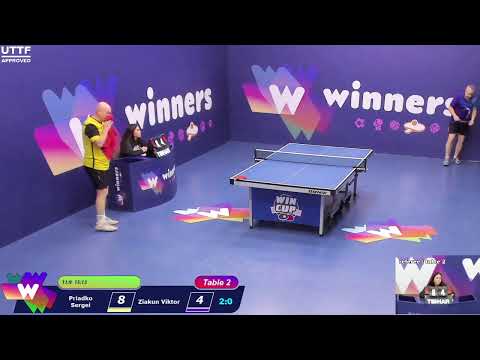 WINners CUP table 2  09.12 Priadko Sergei - Ziakun Viktor   21:00