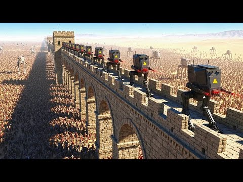 4000000 Demon, Zombie vs T45 Dreadnought BATTLE ROYALE! Who Survives   UEBS 2