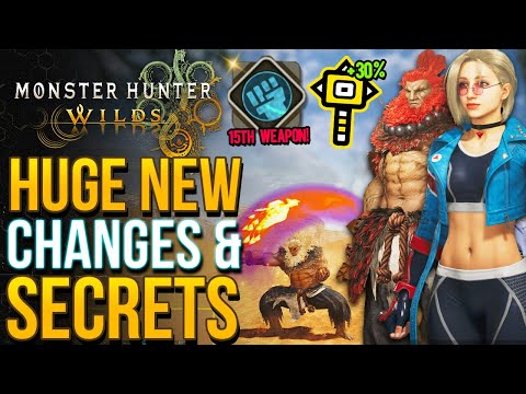 Monster Hunter Wilds - New 15th WEAPON, Rewards & Big New Changes! Patch 1.011