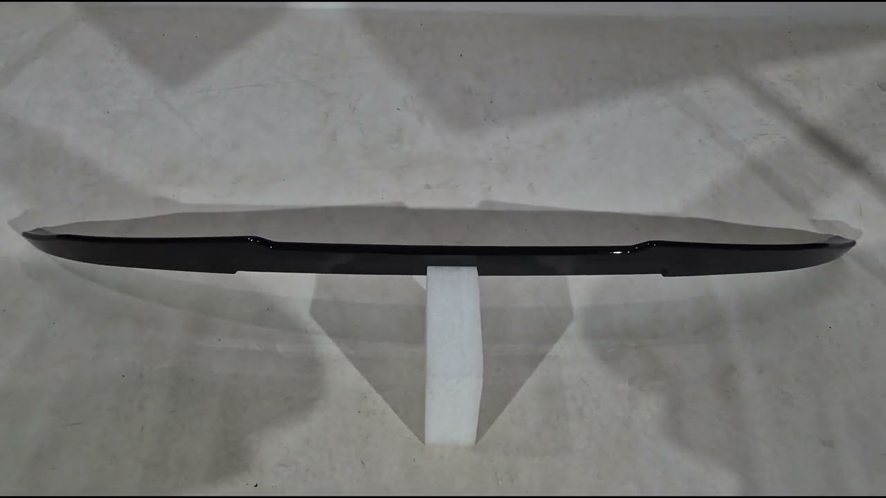 BMW 3 серия E90/E91 2005-2011 гг. Спойлер PSM-Style (для E90, Черный Глянец) Video 1