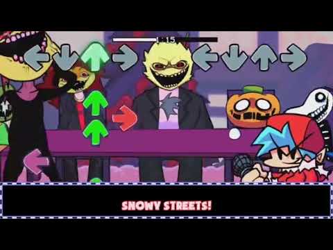 Fnf winter horrorland lyrics by RecD but monster and bf singing in the original version