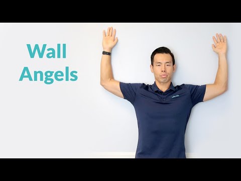 How to Perform Wall Angel for Tight Upper Back