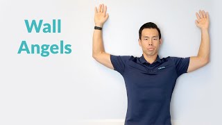How to Perform Wall Angel for Tight Upper Back