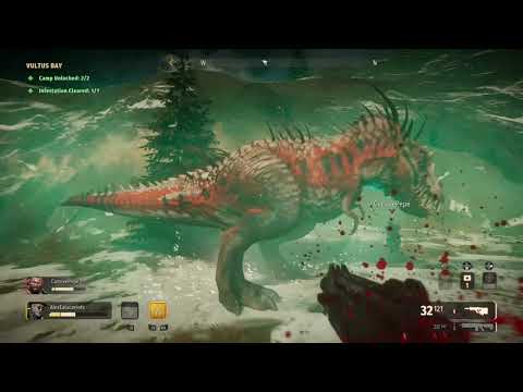 Kill the T-Rex Gameplay | Second Extinction (Game Preview)