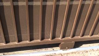 Commercial gate and fence work by Mulholland security.