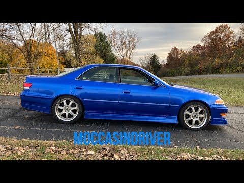 RHD 1996 Toyota Mark II Tourer V JDM | POV Walkaround & Quick Drive