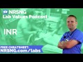 INR Nursing Considerations Normal Range Nursing Care Lab Values Nursing
