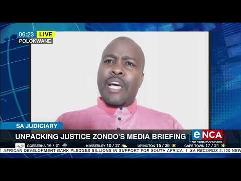 Unpacking Justice Zondo's media briefing