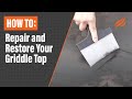 How To Repair and Restore Your Blackstone Griddle Top | Blackstone Griddles