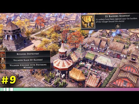 HUGE RAID in Farthest Frontier! Let's Play - Ep.9