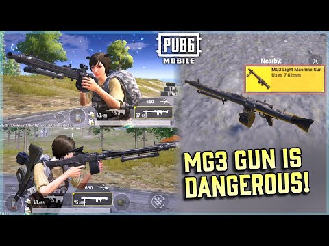 NEW MACHINE GUN 'MG3' GAMEPLAY | DROP EXCLUSIVE WEAPON MG3 IS INSANE🔥 | PUBGM / BGMI 1.5 UPDATE !