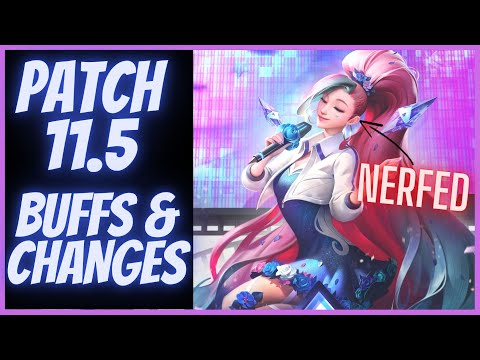 PATCH 11.5 SERAPHINE, SENNA, UDYR NERFS OTW!!| League of Legends