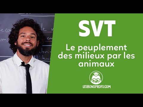 Le peuplement des milieux par les animaux