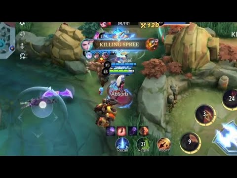 Hanabi Ranking mode, Killing Spree with Best assist. CRITIKAL STRIKE BUILD #mobilelegend #hanabi