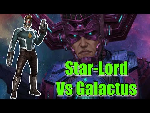 Star-Lord vs Galactus! Giant Boss Raid (Marvel Future Fight)