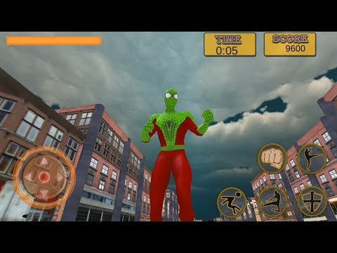 Super Spider Hero City Battle | Spider Hero Vs City Gangster Fight - Android GamePlay