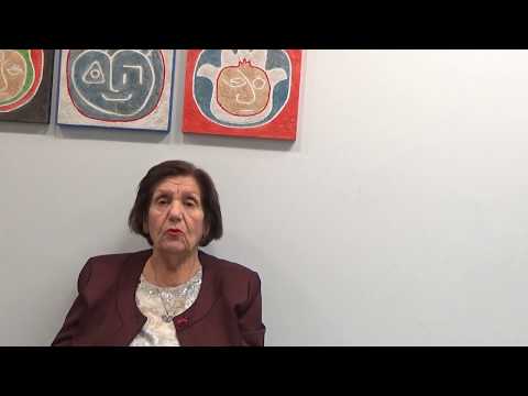 Mina speaking in Lishan Didan about growing up in Urmieh, Iran