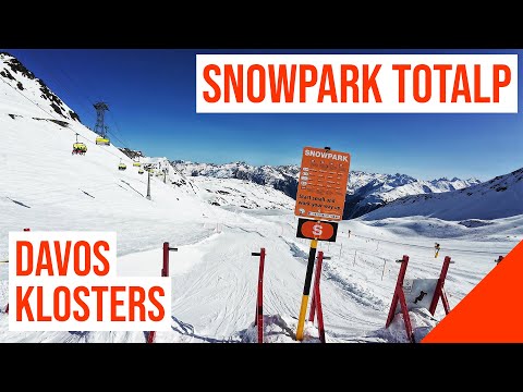 Davos Klosters (Parsenn), 🟠 Snowpark Totalp #1 🇨🇭