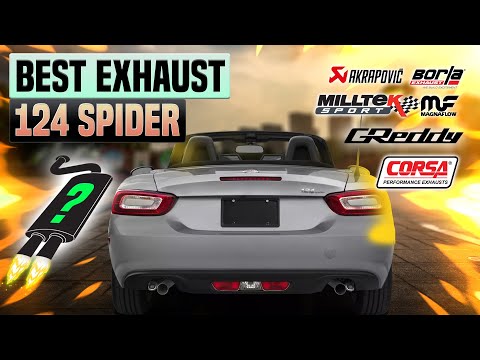 Abarth 124 Spider Exhaust Sound 1.4L L4 🔥 Stock,Upgrade,Goodwin,Modified,Tuned,Straight Pipe,Turbo+