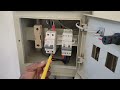 3 Phase Single Phase Meter Panel Board 415 440V With DG Changeover Switch Unboxing