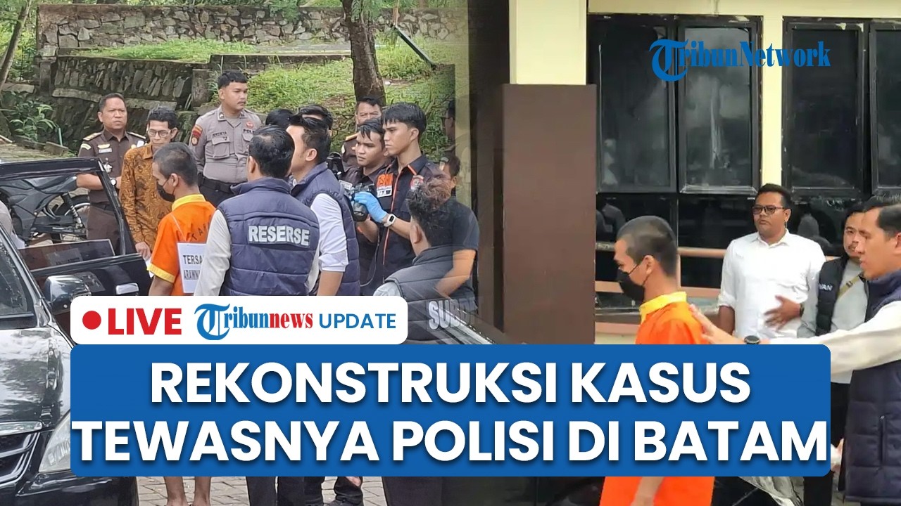 LIVE: Rekonstruksi Penganiayaan Bripda Natanael di Rusun Polda Kepri, Keluarga Bertemu Pelaku
