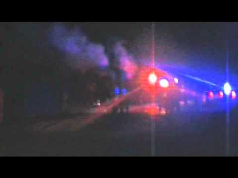 Schaftkeet in brand Straatweg Dronrijp